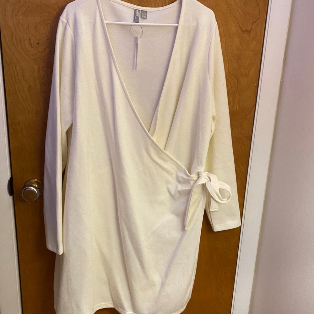 White Crossbody Dress